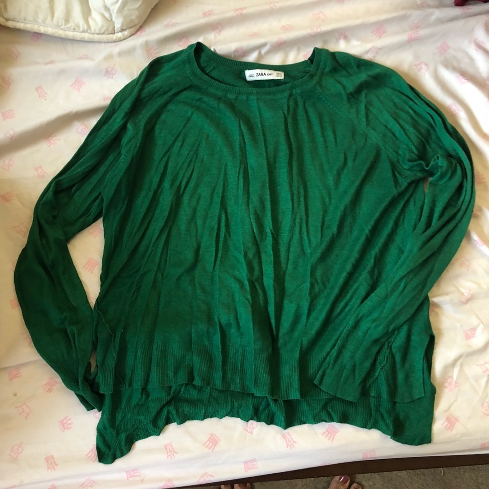 High-low ZARA SWEATER